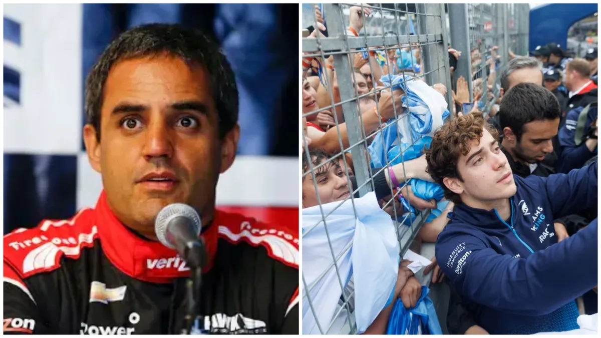 El desliz de la F1 sobre Colapinto y la advertencia de Juan Pablo Montoya: "Le va a complicar la vida a Gasly"