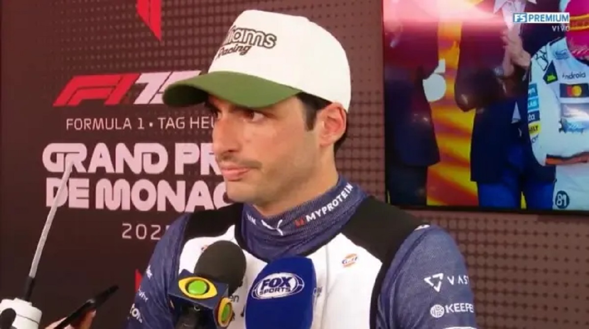 Sainz, sin filtros tras el GP de Mónaco: “Hemos manipulado la carrera, como todo el mundo”