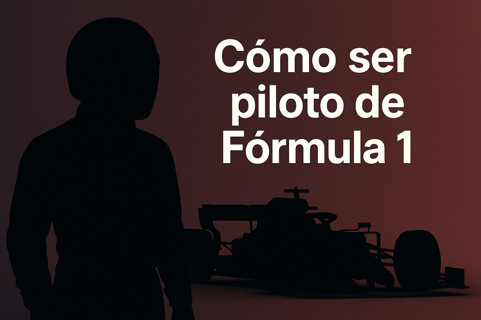 Cómo ser piloto de Fórmula 1